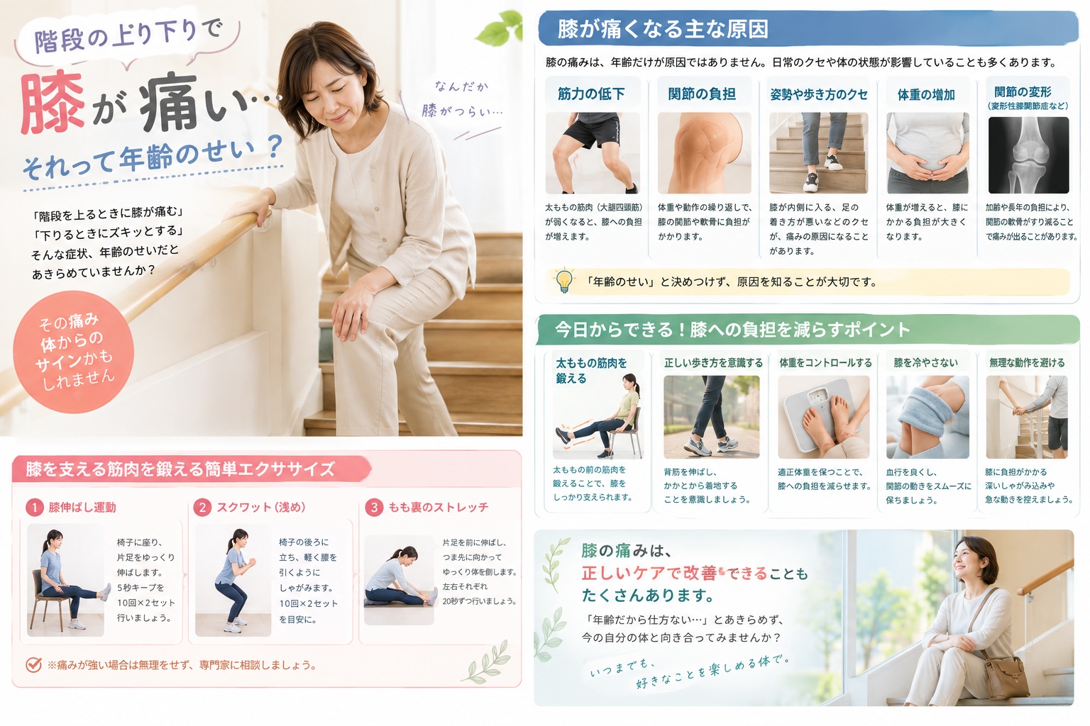 膝の痛み