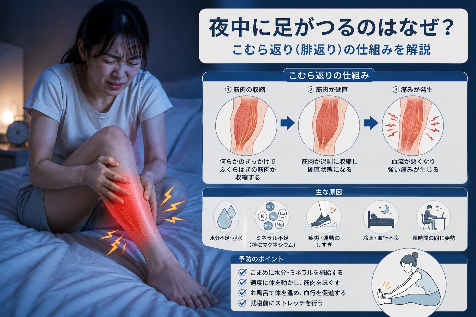 こむらがえり