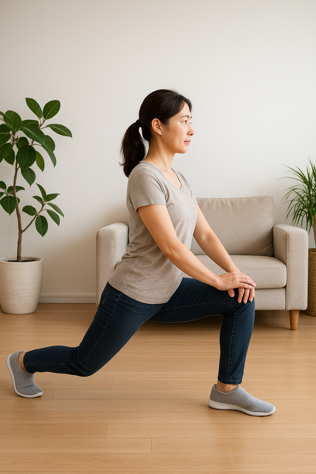 腸腰筋ストレッチ